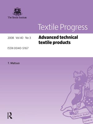 cover image of Advanced Technical Textile Products